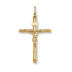 14K Y Gold Crucifix 2.7grms