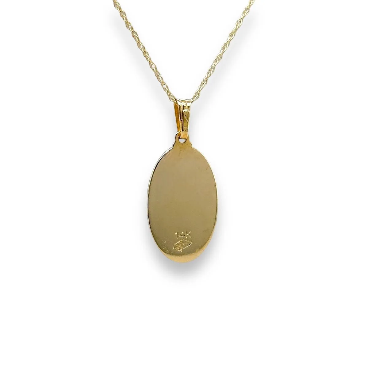 14K Y Gold St. Christopher Medal Pendants
