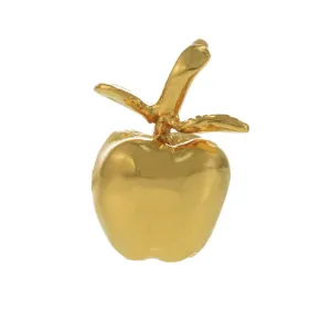18KT Yellow Gold Vermeil Small NYC Apple Charm