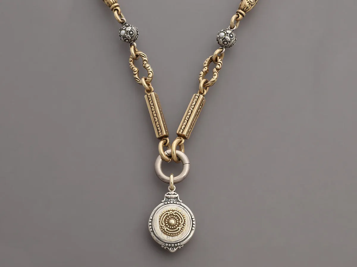 Alana Leigh Abalone Necklace and Earrings Set