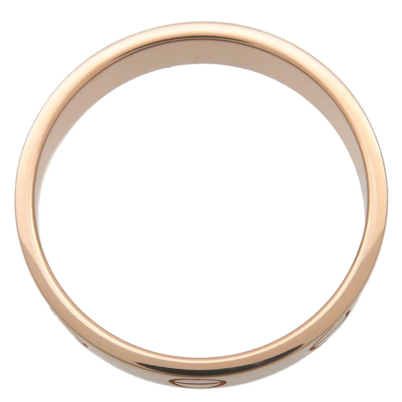 Cartier Cartier Mini Love Ring K18 750PG Rose Gold #52 US6-56.5 Used