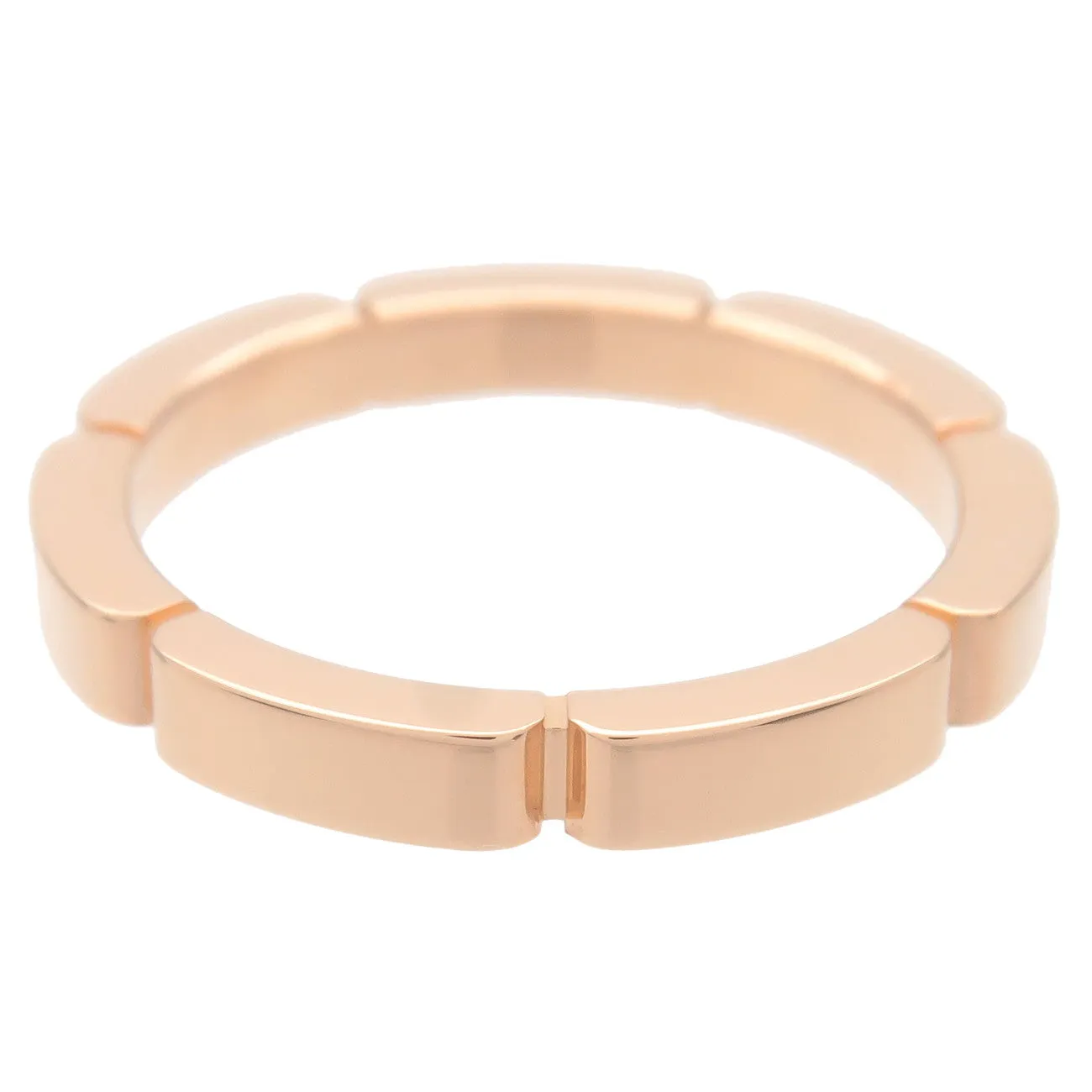 Cartier Maillon Panthere Ring K18PG 750PG Rose Gold #52 US6 Used
