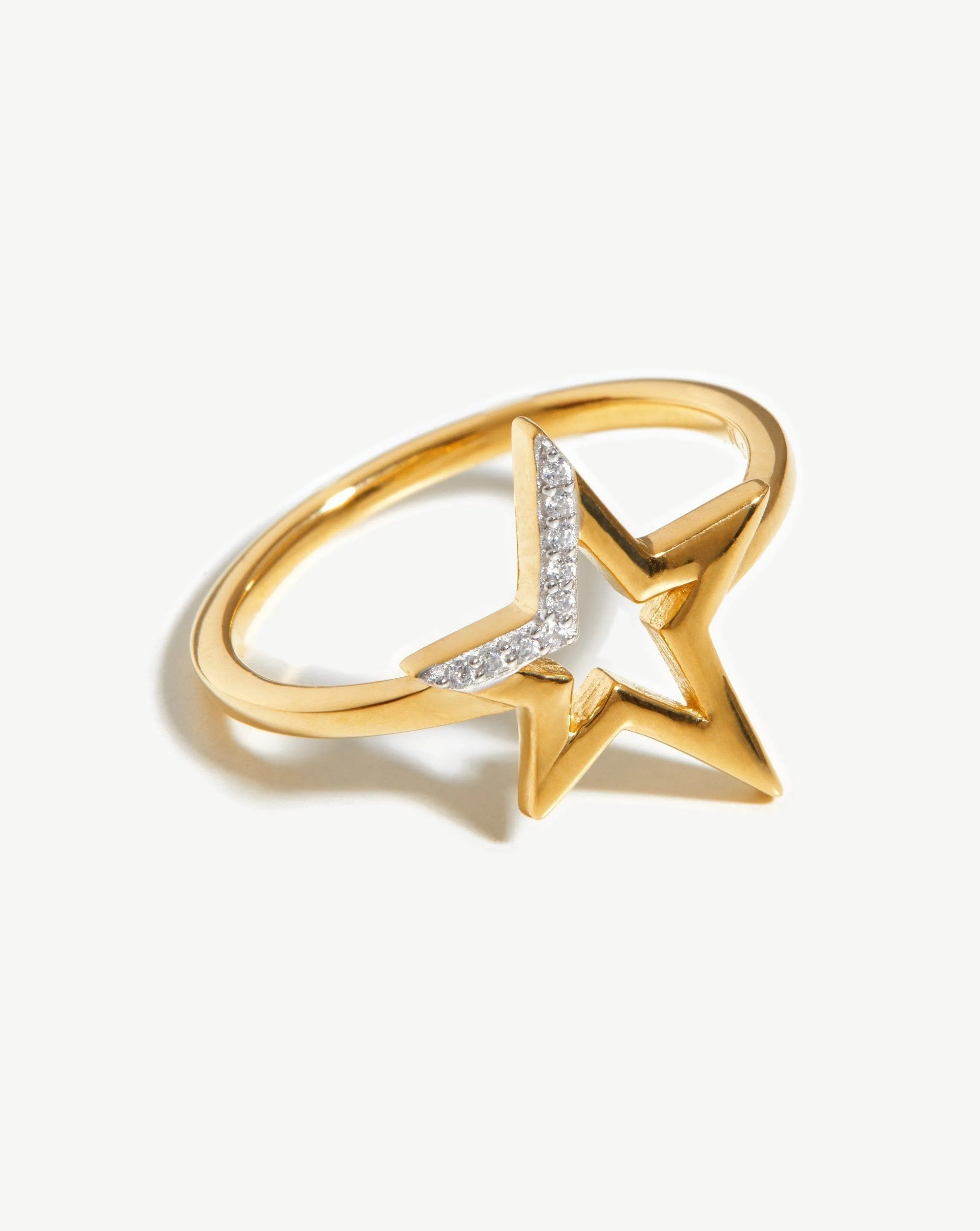 Celestial Pave Star Ring | 18k Gold Vermeil/Cubic Zirconia
