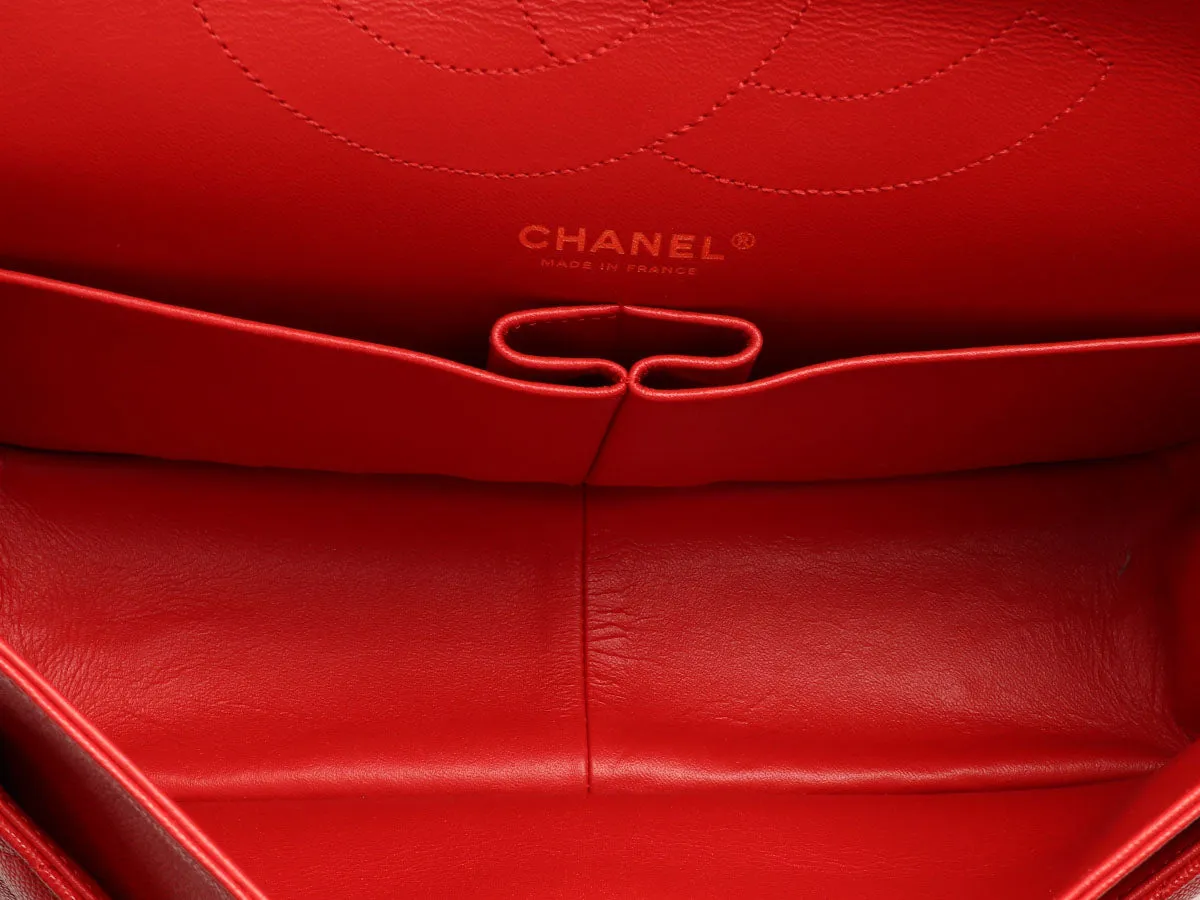 Chanel LE Red Caviar Reissue Classic Double Flap 227