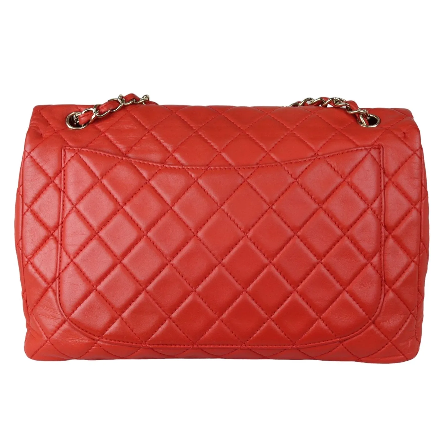 Chanel Maxi XL Flap Diamond Quilted Lambskin