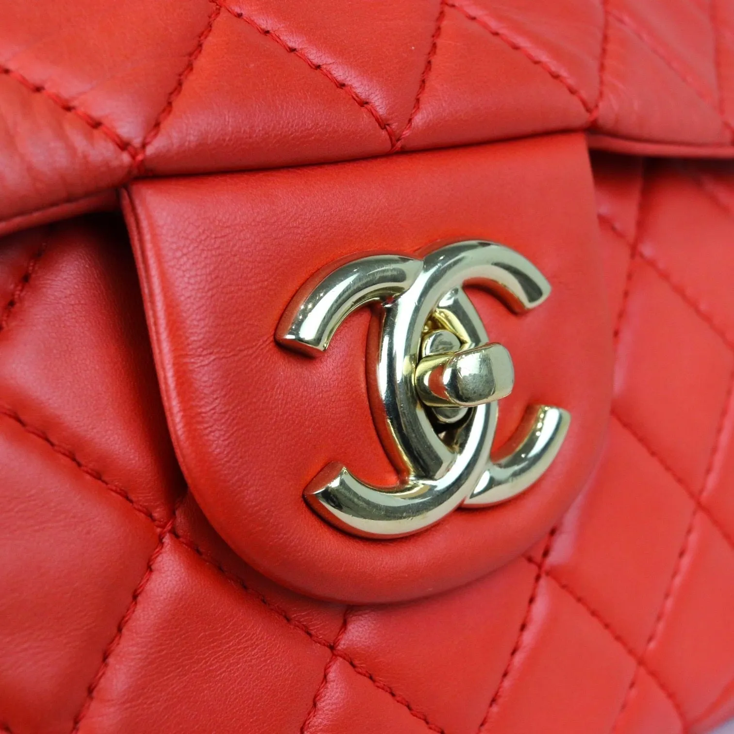 Chanel Maxi XL Flap Diamond Quilted Lambskin