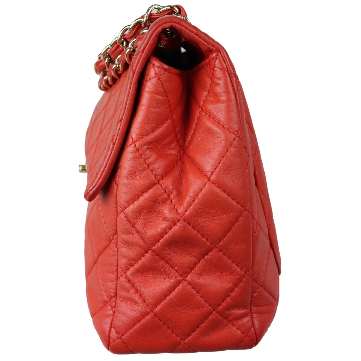 Chanel Maxi XL Flap Diamond Quilted Lambskin