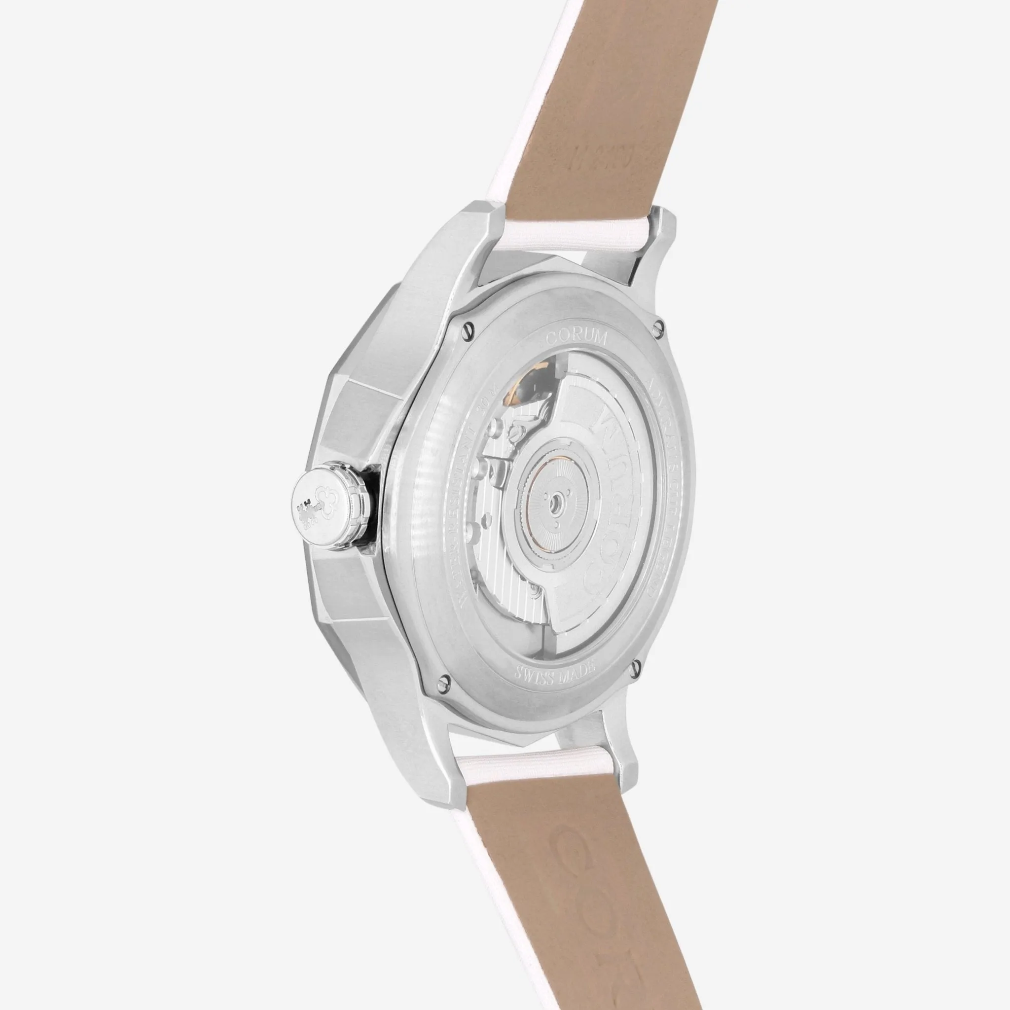 Corum Admiral's Cup Legend 38 Mystery Moon Stainless Steel Automatic Ladies Watch A384/03116