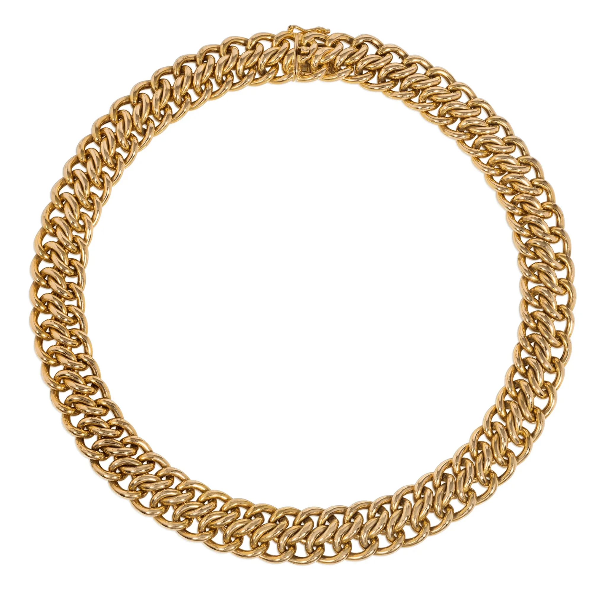French Retro 18KT Rose Gold Necklace