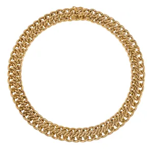 French Retro 18KT Rose Gold Necklace