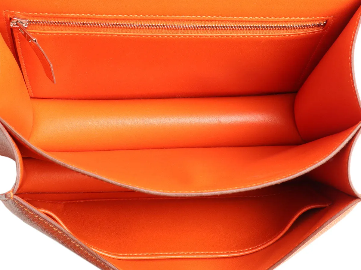 Herms Orange Epsom Constance 23