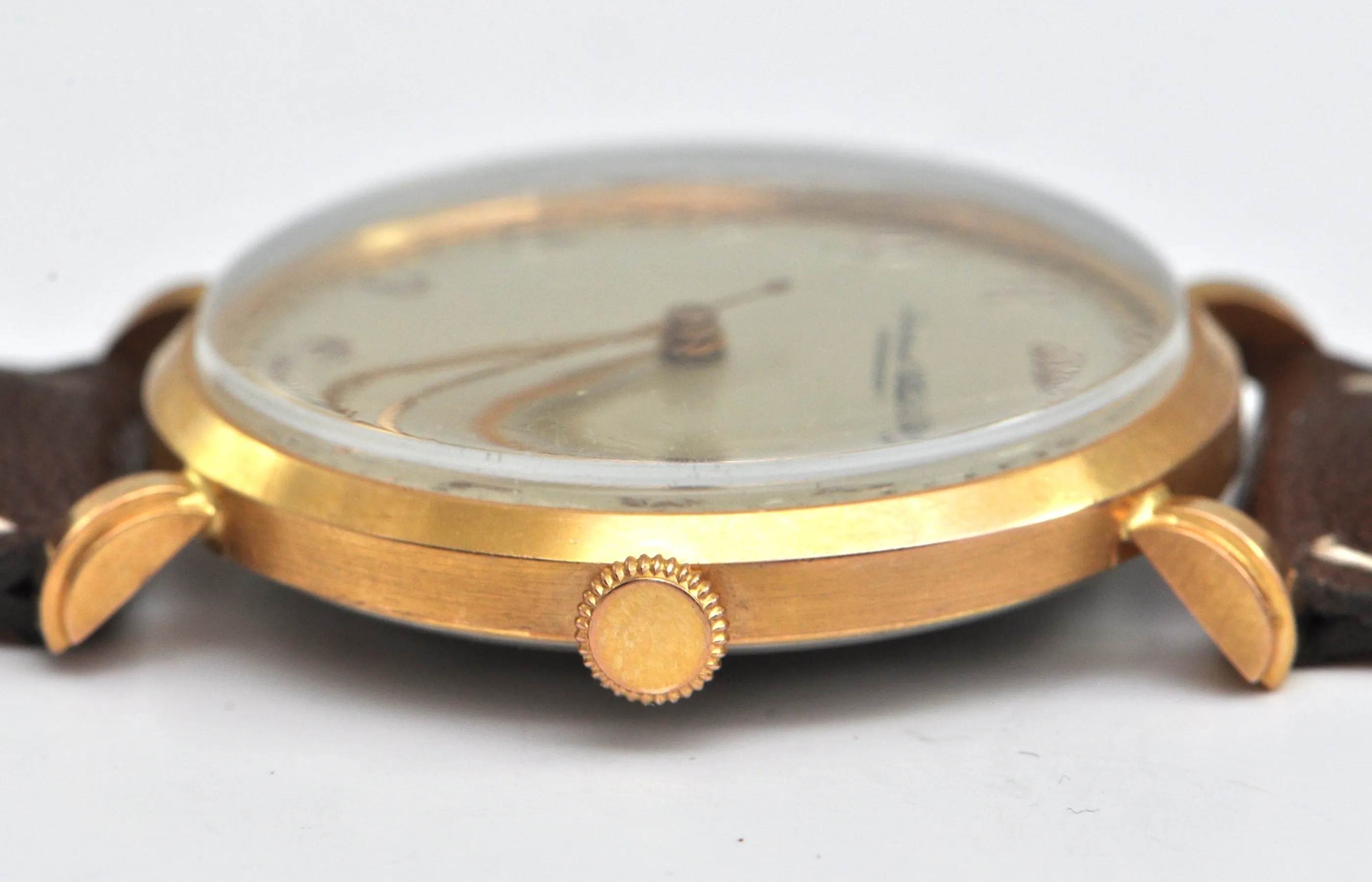 IWC Schaffhausen 18K Rose Gold Watch Caliber 89 (C. 1947)