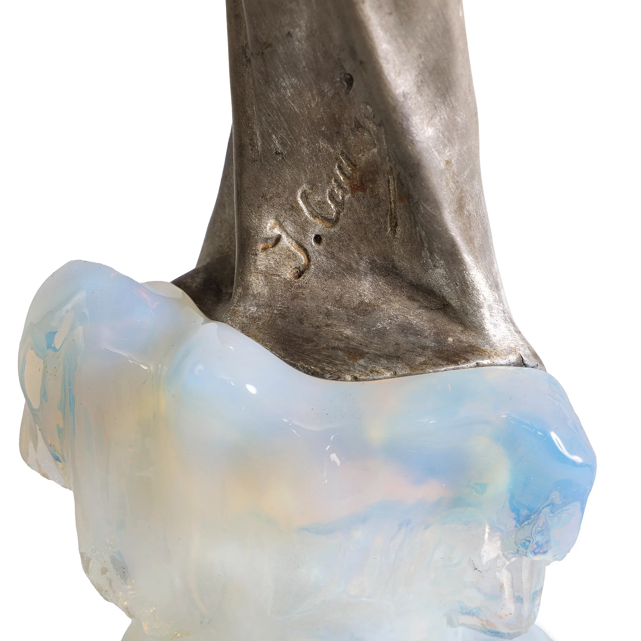 Julien Causs "La Fee des Glaces" ("Ice Maiden") Sculpture