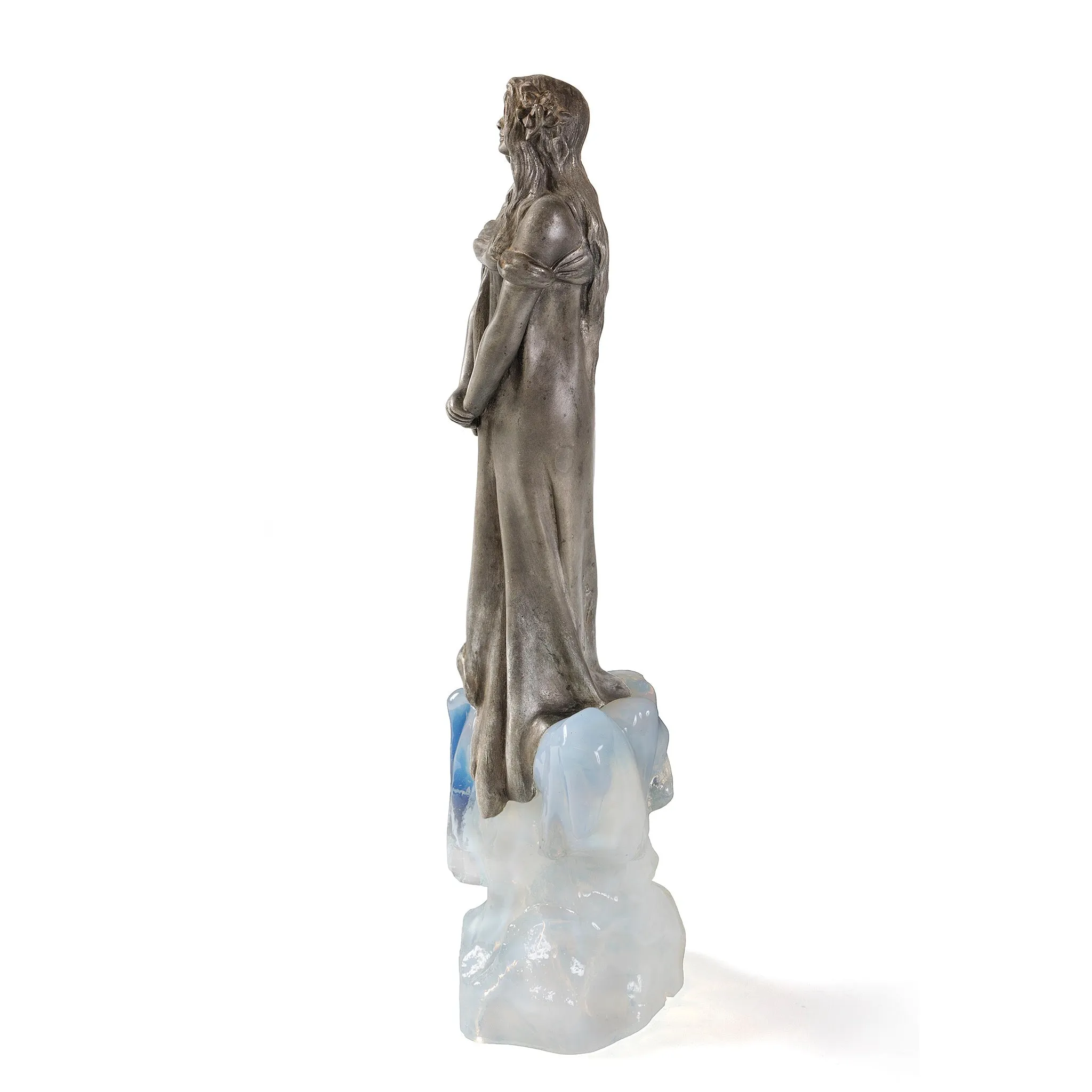 Julien Causs "La Fee des Glaces" ("Ice Maiden") Sculpture