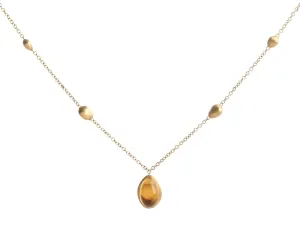 Marco Bicego 18K Yellow Gold Citrine Necklace