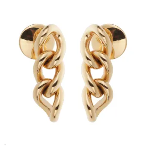 Pomellato Catene 18k Rose Gold Drop Earrings