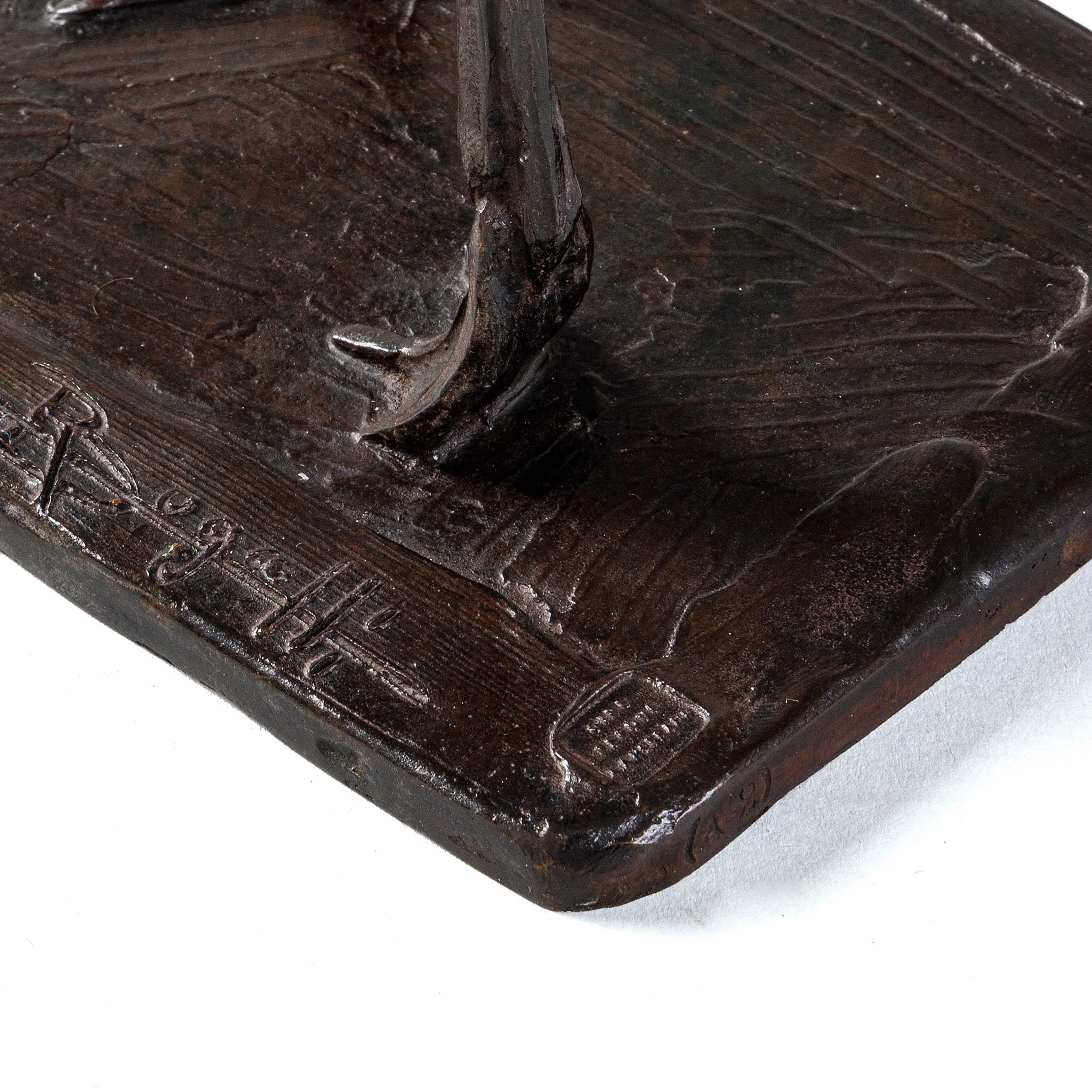 Rembrandt Bugatti "Flamant en Marche" Bronze Sculpture