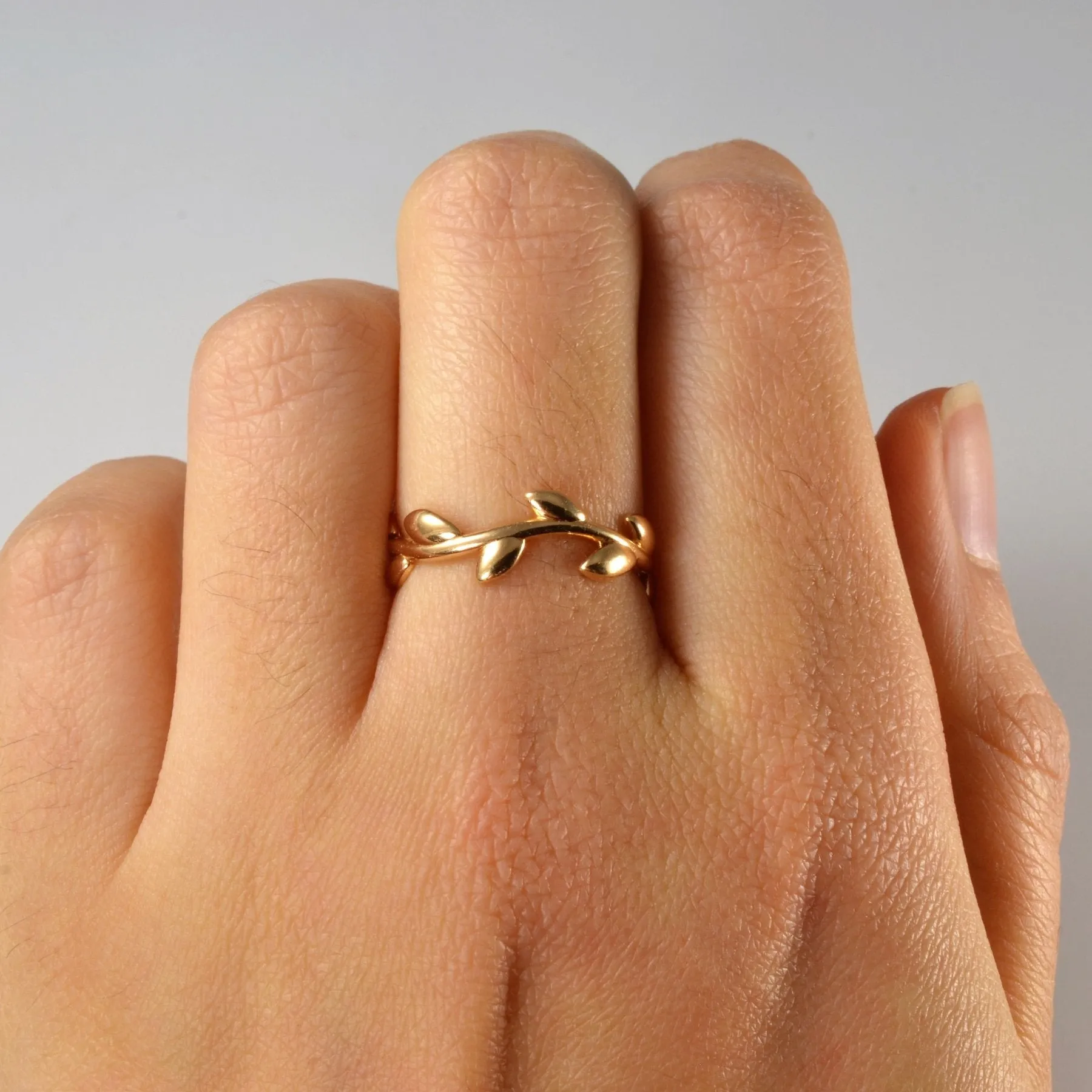 'Tiffany & Co.' Paloma Picasso Olive Leaf Band Ring