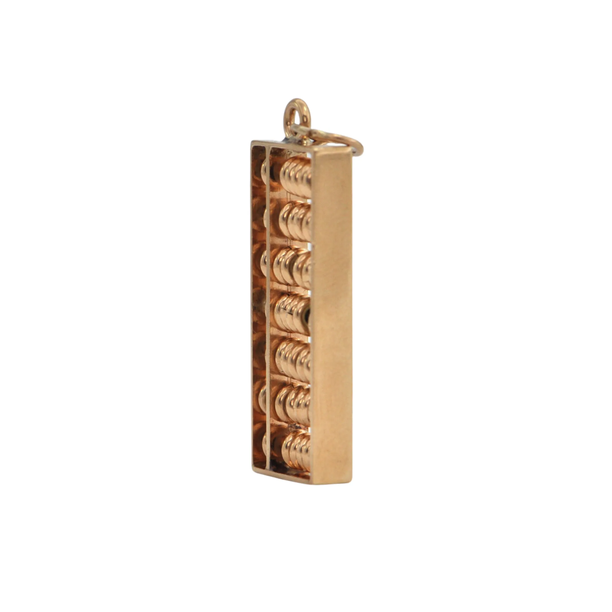 Vintage 14K Gold Abacus Charm